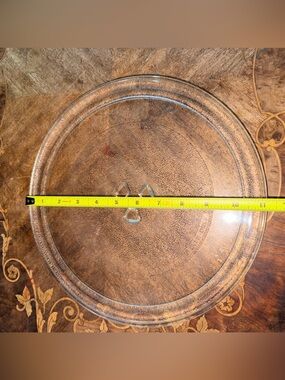 Panasonic NN-SD372S Microwave Glass Turntable Plate 11.25" With Roller Ring Used